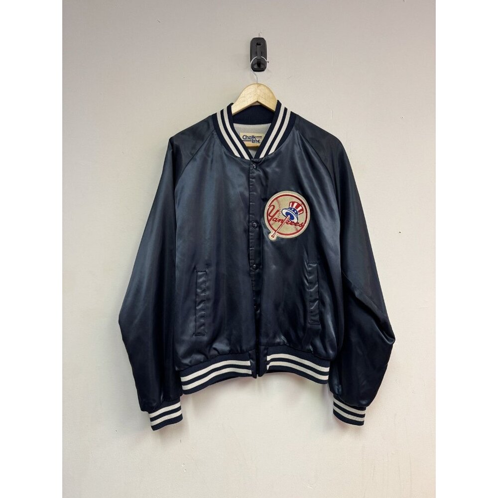 90s Chalkline New York Yankees satin bomber jacket